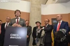 Imagen de la inauguración de los cines Mercado este miércoles. /SN