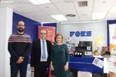 María Velasco Izquierdo recoge sus premios en FOES. SN