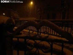 Los pueblos sorianos se visten de blanco.