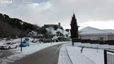 Los pueblos sorianos se visten de blanco.