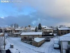 Los pueblos sorianos se visten de blanco.