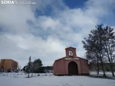 Los pueblos sorianos se visten de blanco.
