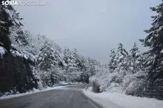 Los pueblos sorianos se visten de blanco.