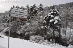 Los pueblos sorianos se visten de blanco.