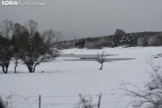 Los pueblos sorianos se visten de blanco.