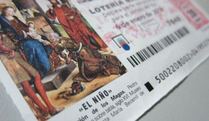 Lotería del Niño 2019. Página de la Lotería de Navidad