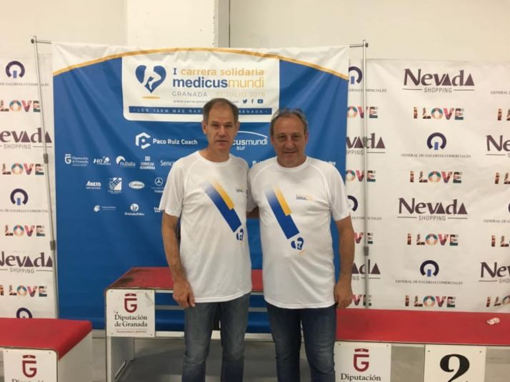 Abel Antón y Fermín Cacho. 