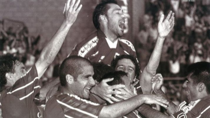 La plantilla del Numancia en la temporada 1998-99 será la invitada estelar durante el próximo Numancia-Córdoba. CD Numancia