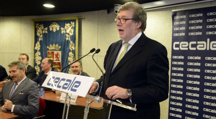 El empresario soriano Santiago Aparicio, presidente de CECALE. 