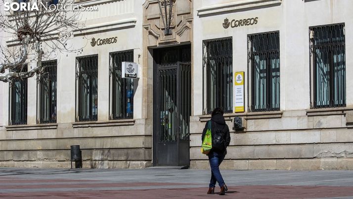 Sede de Correos en la capital soriana. /SN