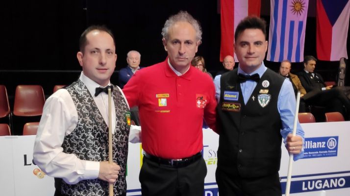 Cortés, (izda.) en su participación durante el 5 Quillas. 