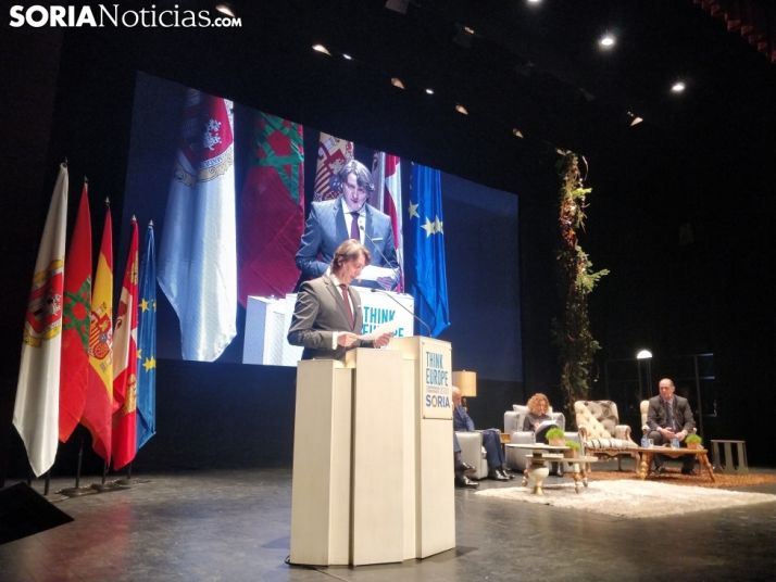 Carlos Martínez durante la inauguración del Congreso.