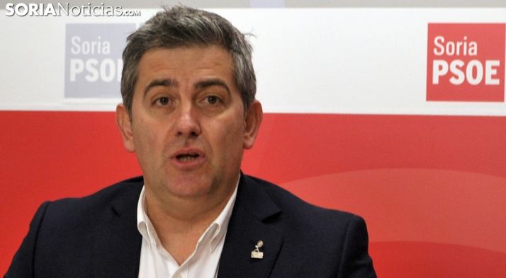 Javier Antón, aforado socialista por Soria. /SN