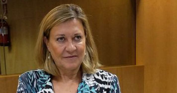 La consejera Pilar del Olmo. 