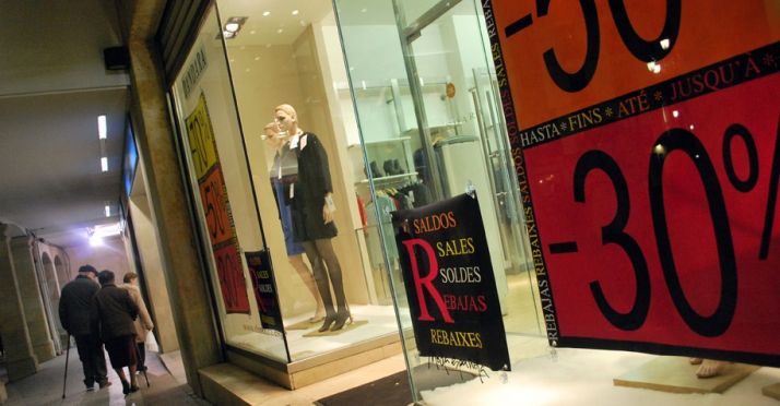 Comienzan unas descafeinadas rebajas en Soria