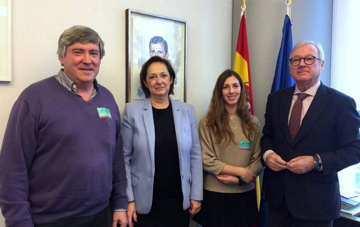 Uno de los encuentros en el Parlamento Europeo. /FOES