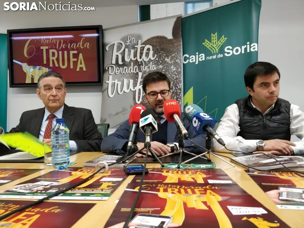 Presentación de la ruta dorada de la trufa
