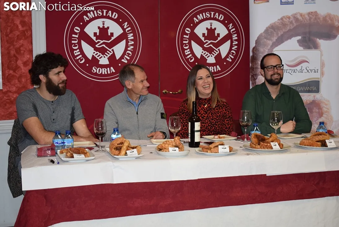 Concurso 'El mejor torrezno del mundo' 2019. Primera final de profesionales en Soria.