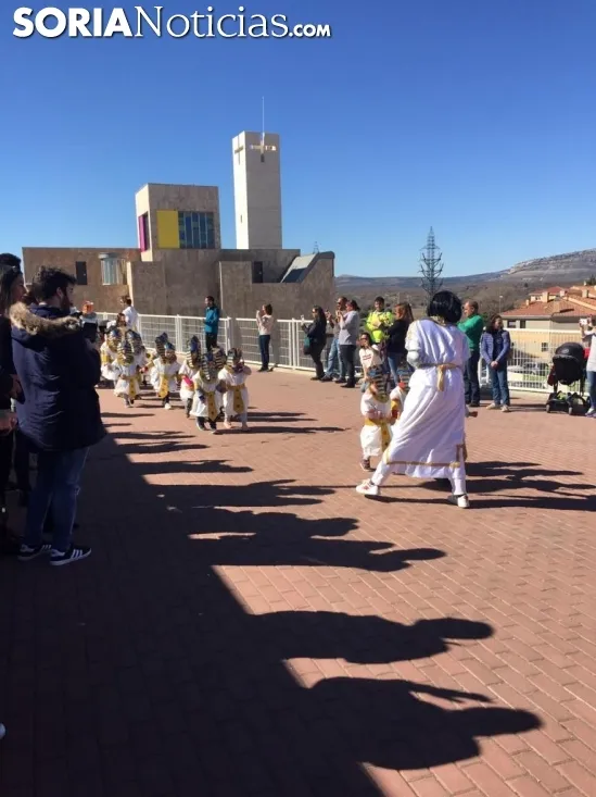 Una imagen del carnaval en el CEIP Gerardo Diego. /SN