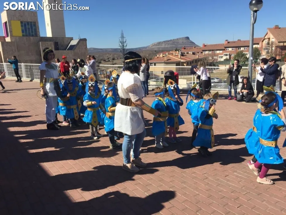 Una imagen del carnaval en el CEIP Gerardo Diego. /SN
