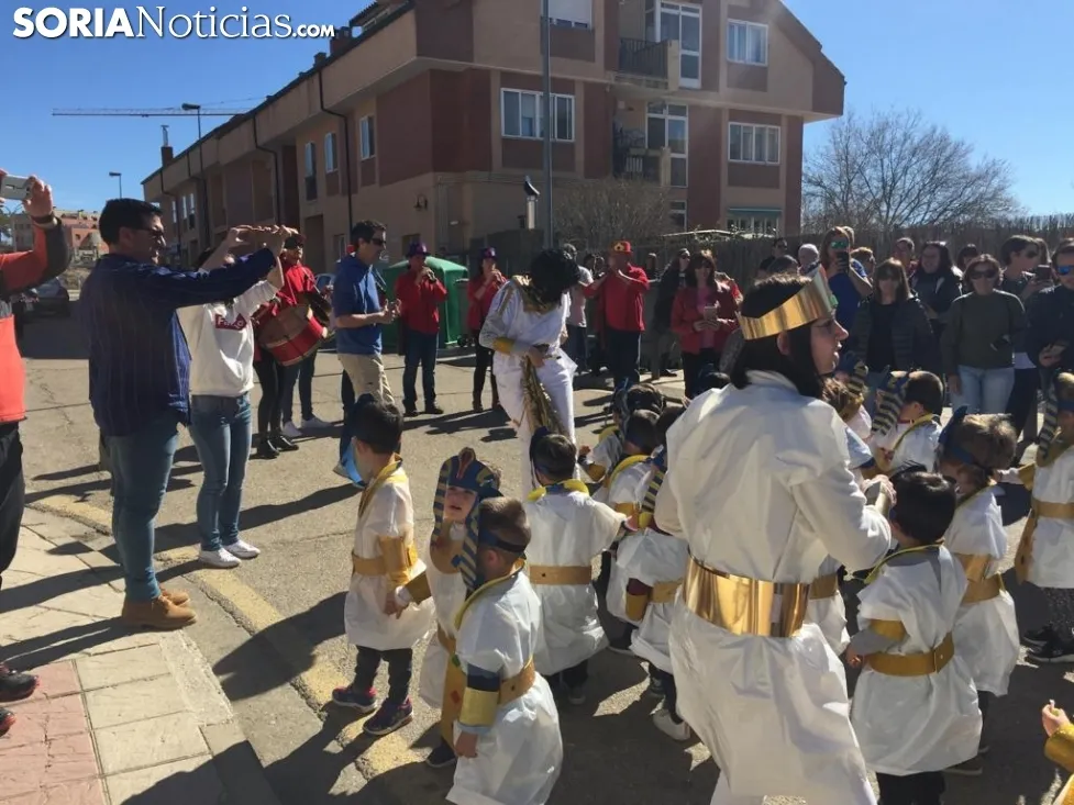 Una imagen del carnaval en el CEIP Gerardo Diego. /SN