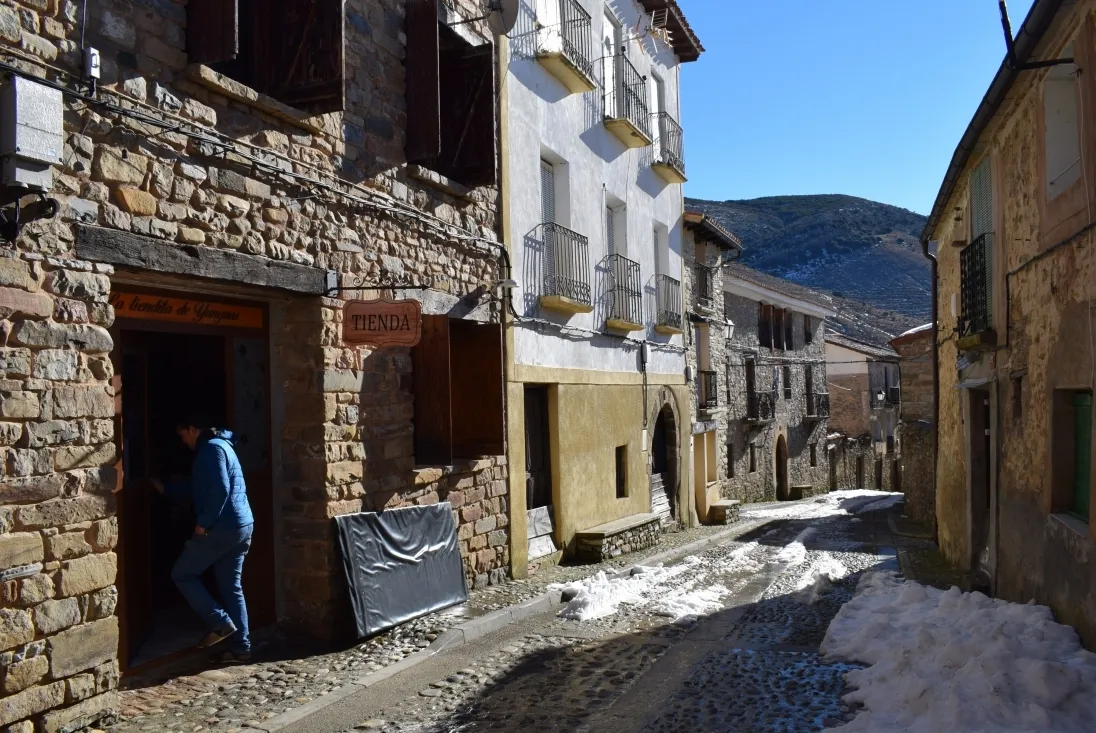 Foto 2 - Yanguas, ejemplo de repoblaci&oacute;n: el 75% de sus 40 habitantes fijos han llegado de fuera