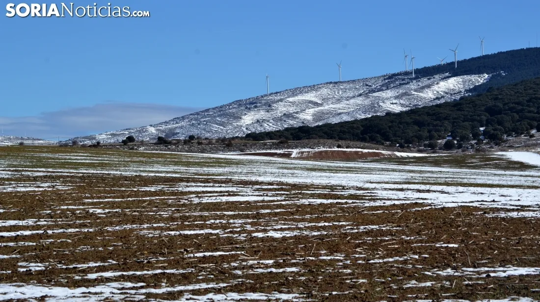 Una imagen de la mañana de este martes en un paisaje de la provincia. /SN