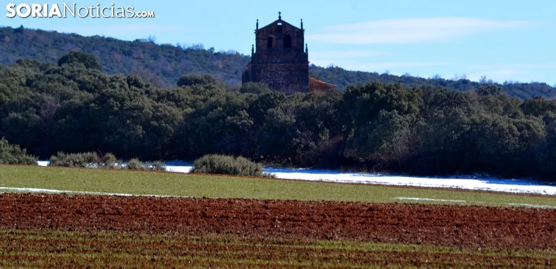Una imagen de la mañana de este martes en un paisaje de la provincia. /SN