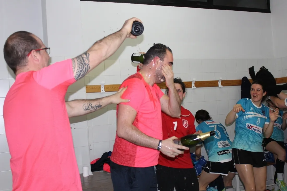 El Balonmano Ágreda, campeón de Liga. SN