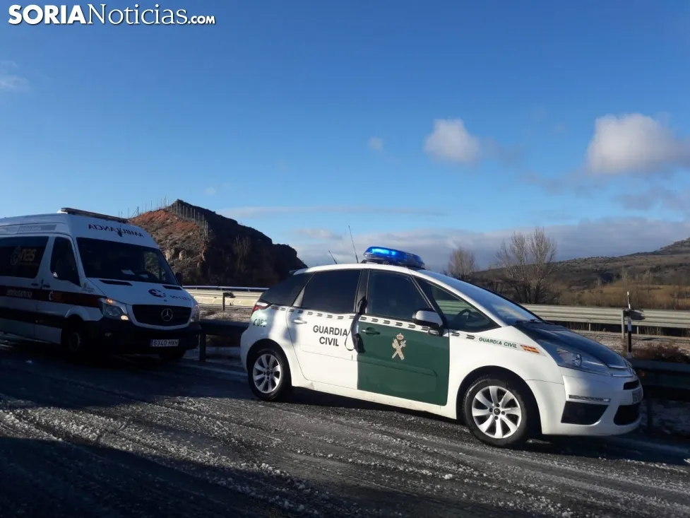 Accidente en la variante. 