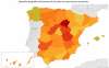Distribución del impacto según provincias. /UNESPA