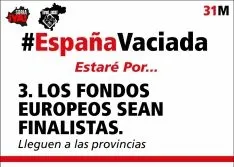 Uno de los carteles editados. /Soria Ya