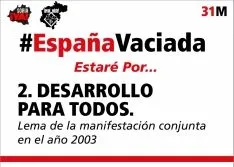 Uno de los carteles editados. /Soria Ya