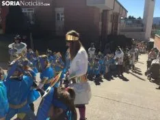 Una imagen del carnaval en el CEIP Gerardo Diego. /SN