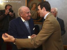 Una imagen de la visita de Casado a Soria. /SN