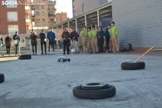 Una imagen del ambiente en el CIFP y sus alrededores. /SN