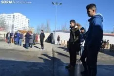 Una imagen del ambiente en el CIFP y sus alrededores. /SN