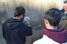 Una imagen del ambiente en el CIFP y sus alrededores. /SN