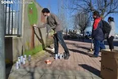 Una imagen del ambiente en el CIFP y sus alrededores. /SN