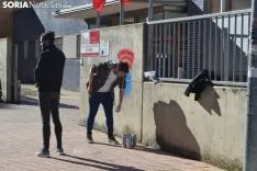 Una imagen del ambiente en el CIFP y sus alrededores. /SN
