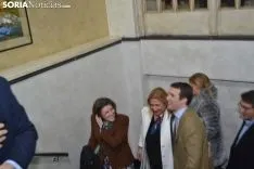 Una imagen de la visita de Casado a Soria. /SN