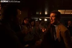 Una imagen de la visita de Casado a Soria. /SN