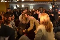 Una imagen de la visita de Casado a Soria. /SN