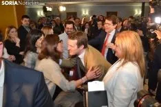 Una imagen de la visita de Casado a Soria. /SN