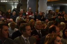 Una imagen de la visita de Casado a Soria. /SN