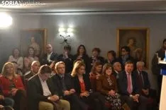 Una imagen de la visita de Casado a Soria. /SN