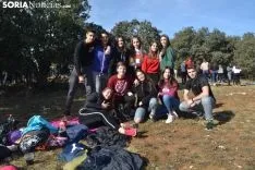 Una imagen del ambiente de este Jueves Lardero en la capital. /SN