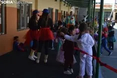 Una imagen del ambiente en el patio del colegio. /SN
