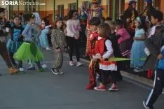 Una imagen del ambiente en el patio del colegio. /SN
