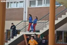 Una imagen del ambiente en el patio del colegio. /SN